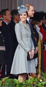 The Duchess is said to be feeling a bit better.